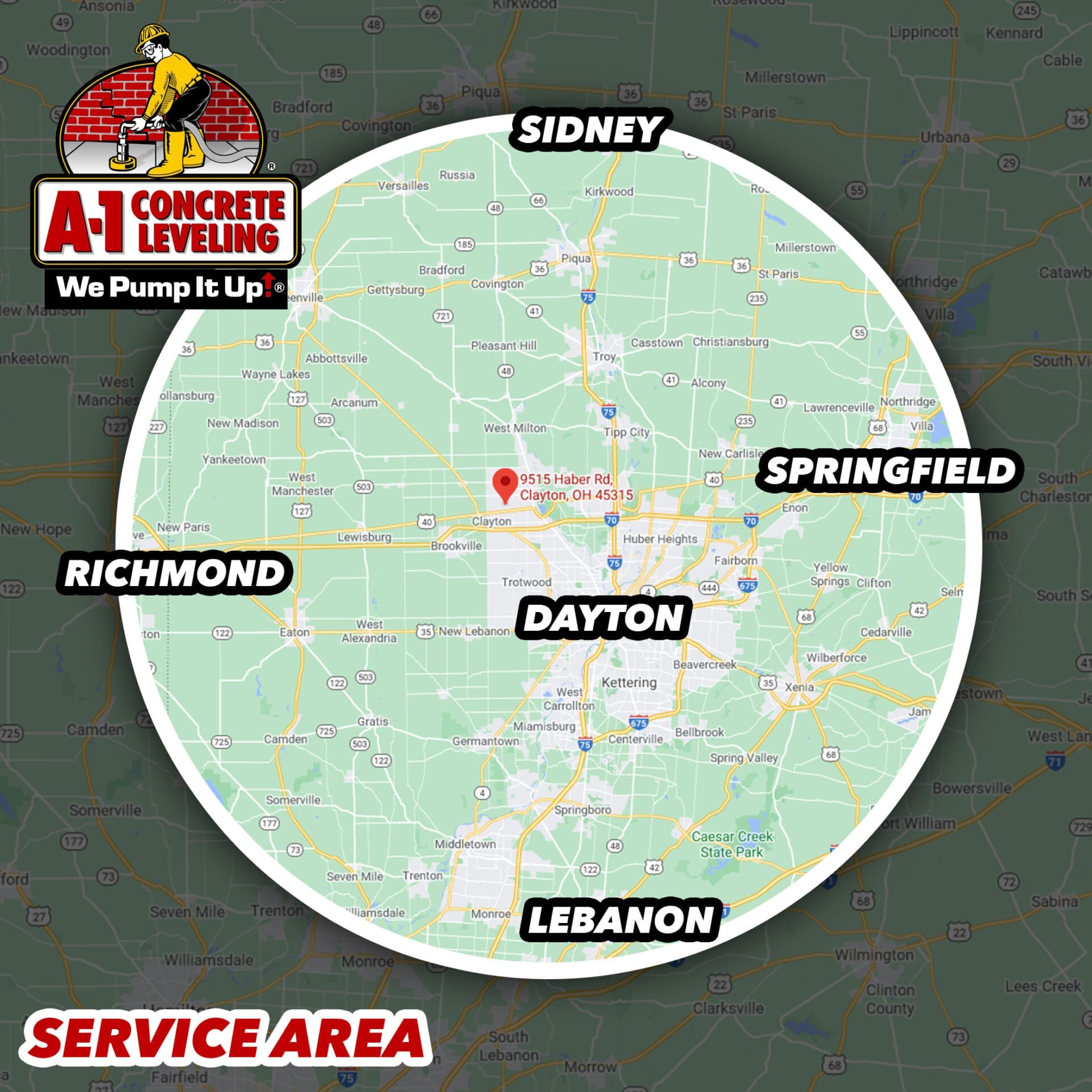 Service-Area-Map Locations We Serve